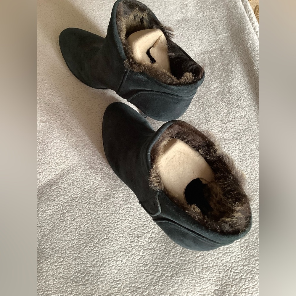 Celine Fur Lined Ladies Bootie - Picture 3 of 16